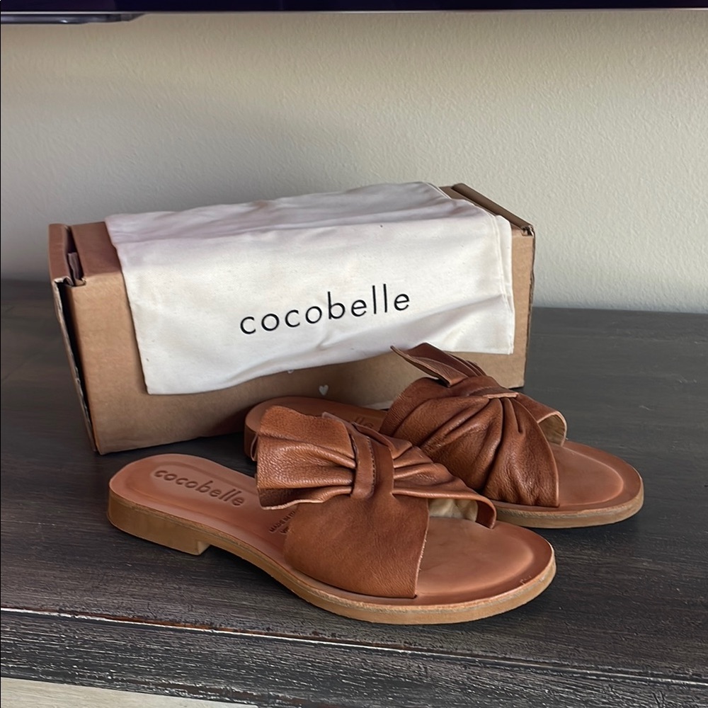 Covobelle Brera Hazelnut Sandal Sz 6.5